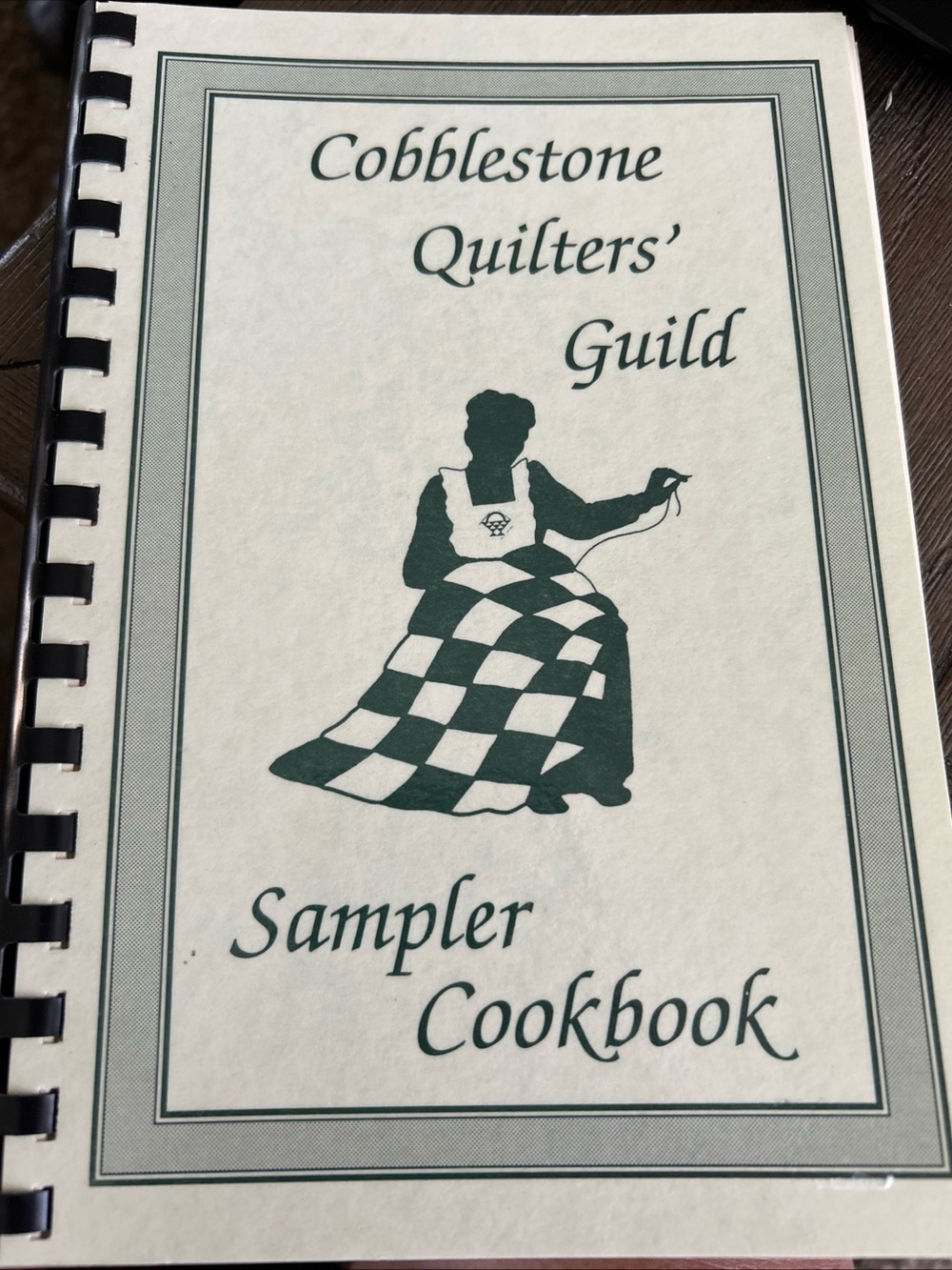 Vintage Cobblestone Quilter's Guild Sampler Cookbook Charleston SC Cookbook